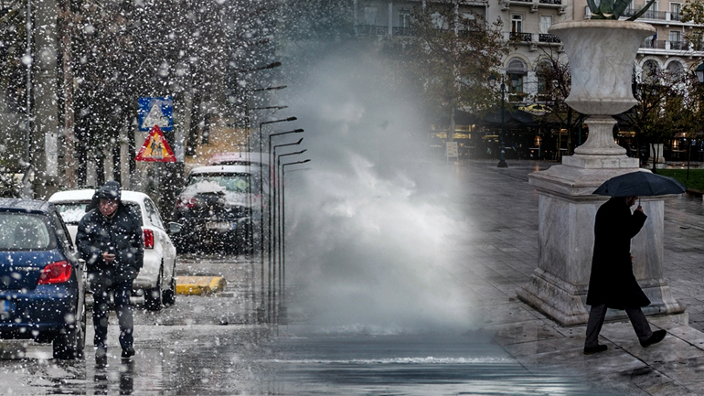 Καταφθάνει ο «Διομήδης» με χιόνια και καταιγίδες