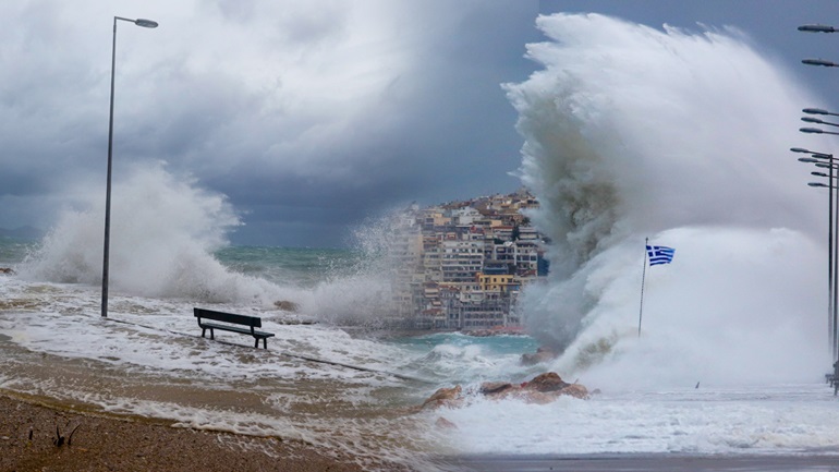 Προειδοποίηση με μήνυμα από το 112 για επικίνδυνα καιρικά φαινόμενα