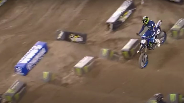 H τρομακτική πτώση του Nichols στο Anaheim