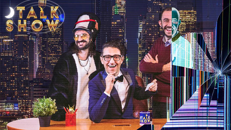 «Talk show» του Βασίλη Μαγουλιώτη σε σκηνοθεσία Γιώργου Κουτλή, στο θέατρο Αθηναΐς