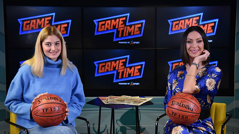 Η μπασκετμπολίστρια του Παναθηναϊκού Ελισάβετ Μπουντούρη στο πρώτο ΟΠΑΠ GAME TIME ΜΠΑΣΚΕΤ της χρονιάς