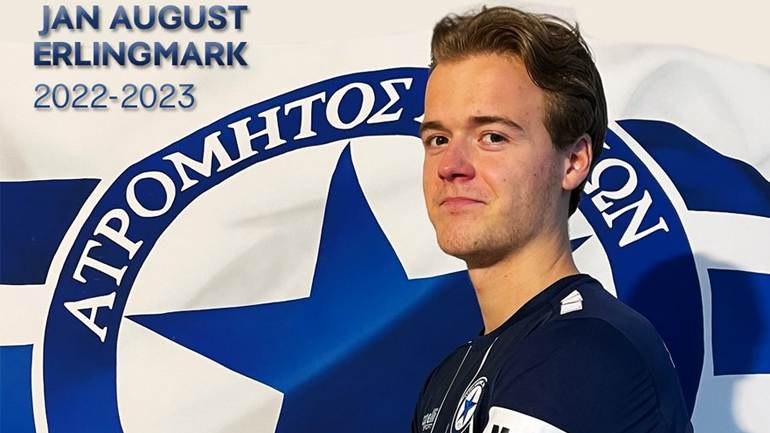 Ατρόμητος: Επίσημα στο Περιστέρι ο Τζαν Όγκουστ Έρλινγκμαρκ