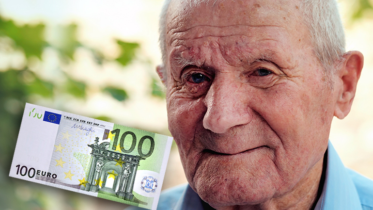 Δώστε, κλέφτες, πίσω τα 100 ευρώ του παππού μας!