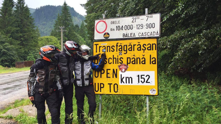 Κάπου στη Ρουμανία με φίλους!