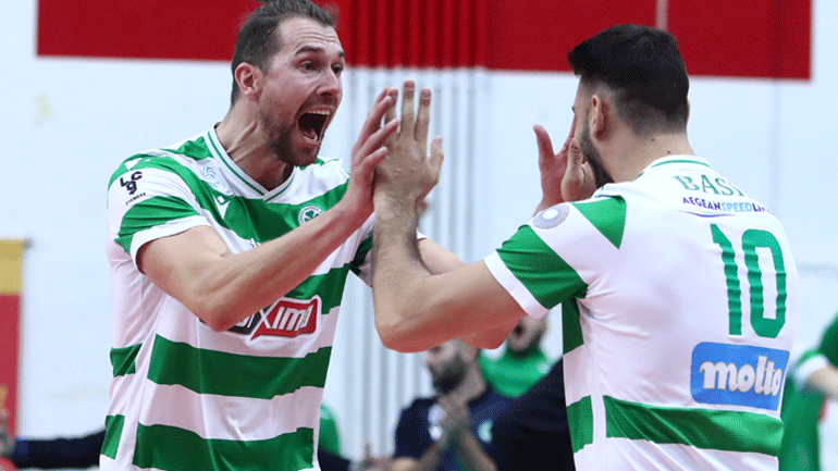 Challenge Cup: Νίκη πρόκρισης για τον Παναθηναϊκό στην Ουκρανία, 3-1 σετ την Όροντοκ