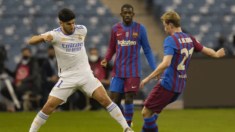 Στον τελικό του ισπανικού Σούπερ Καπ η Ρεάλ, 3-2 την Μπαρτσελόνα στην παράταση