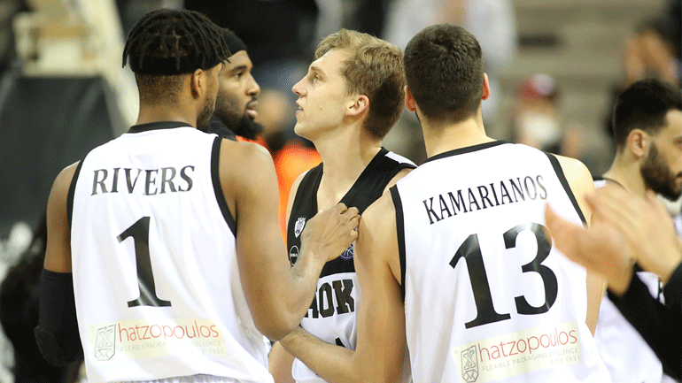 Basketball Champions League: Πικρός αποκλεισμός στο φινάλε για τον ΠΑΟΚ με μοιραίο τον ΝτιΛίο