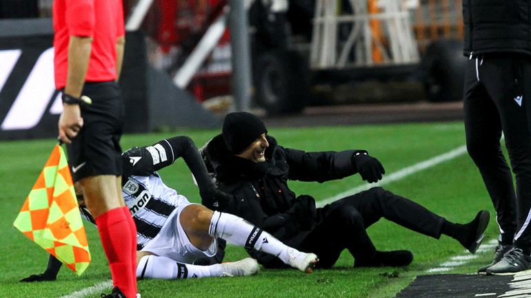 ΠΑΟΚ: Ο Ζαμπά στους πανηγυρισμούς του… κατεδάφισε τον Λουτσέσκου!