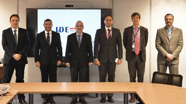 Στις εγκαταστάσεις της Intracom Defense ο ακόλουθος Άμυνας της Αιγύπτου στην Ελλάδα