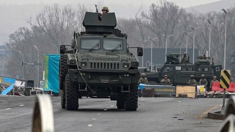 Τα ρωσικά στρατεύματα άρχισαν να αποχωρούν από το Καζακστάν