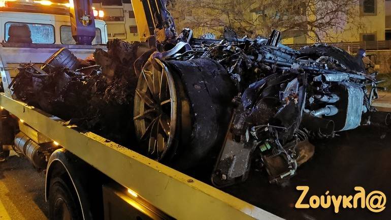 Τροχαίο στη Βούλα: Δεν εμπλέκεται άλλο όχημα στο δυστύχημα με τη Ferrari των 800 ίππων