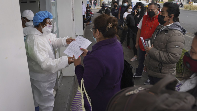 Κορωνοϊός: Ρεκόρ μολύνσεων για τρίτη συνεχόμενη ημέρα στο Μεξικό