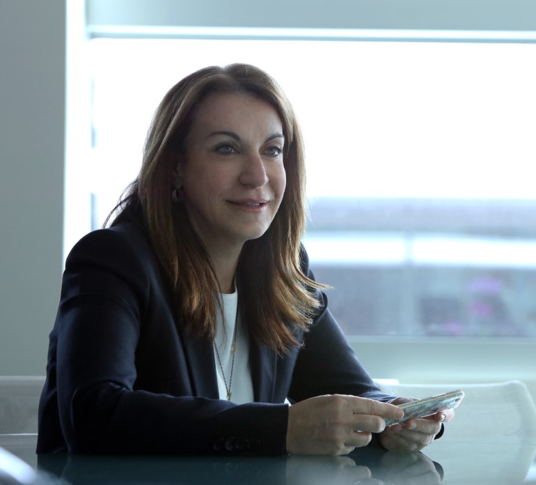 Η κα Ντέπη Τζιμέα, Executive Director Εταιρικής Επικοινωνίας και Βιώσιμης Ανάπτυξης Ομίλου ΟΤΕ 