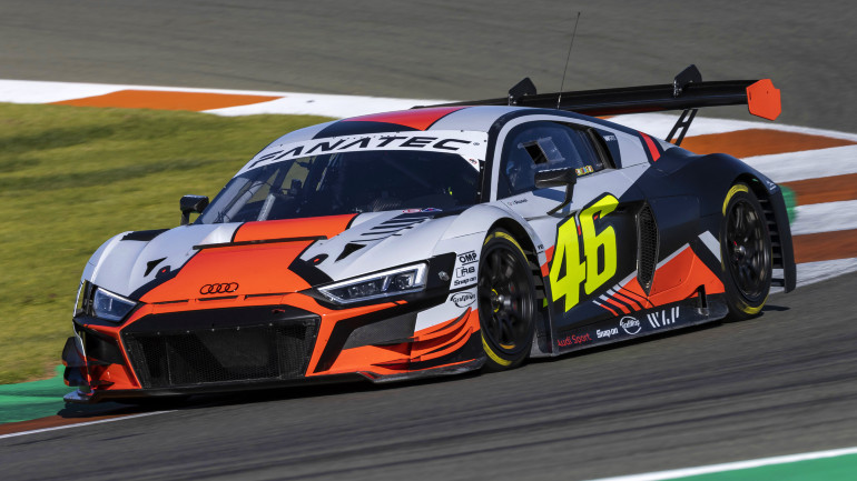 Ο Valentino Rossi σε πρωτάθλημα GT με Audi το 2022