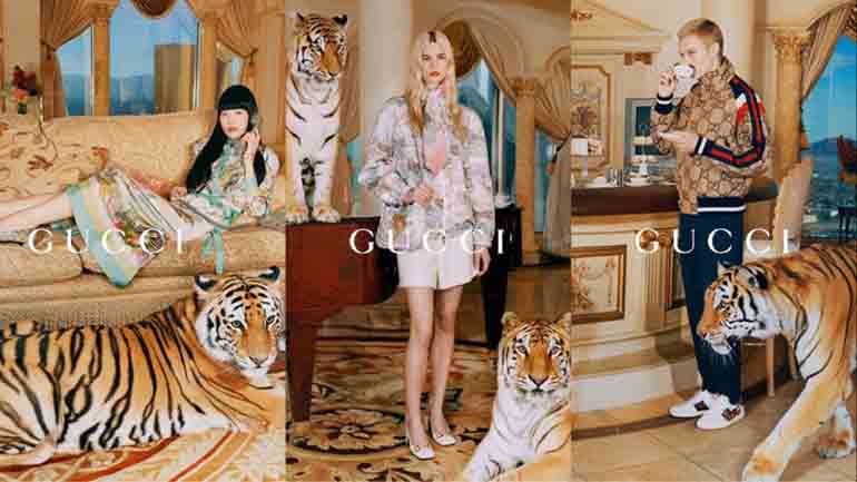 Οργάνωση προστασίας των ζώων ζητά από τον Gucci να σταματήσει να χρησιμοποιεί τίγρεις