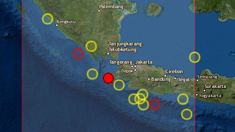 Σεισμική δόνηση 6,5 Ρίχτερ στην Ινδονησία