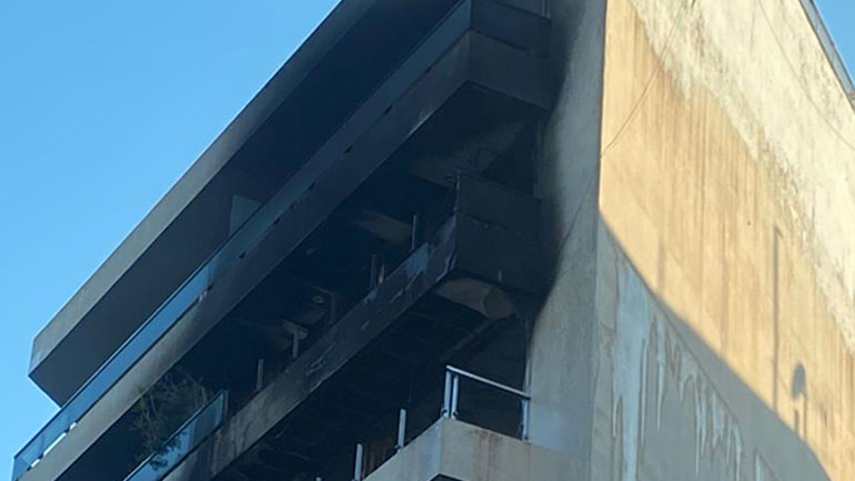 Νεκρός άνδρας από φωτιά στην Κυψέλη