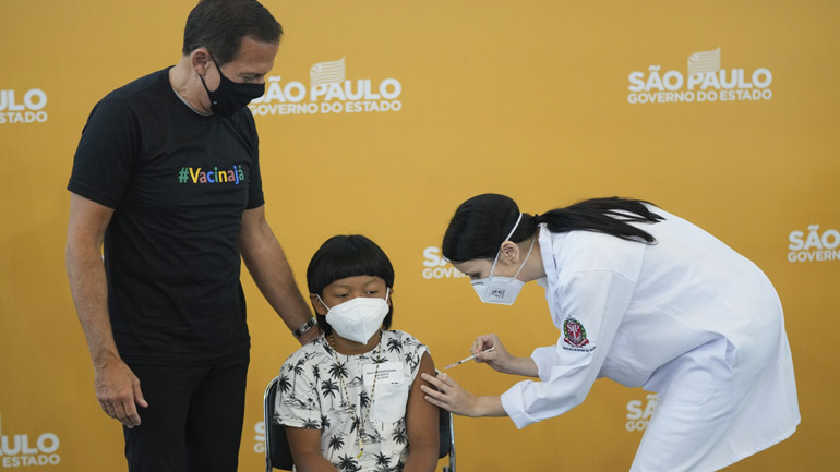 Βραζιλία: Ξεκίνησε ο εμβολιασμός των παιδιών από το Σάο Πάολο