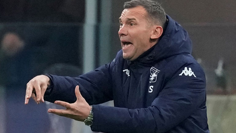 Ιταλία: Απολύθηκε από την Τζένοα ο Σεφτσένκο