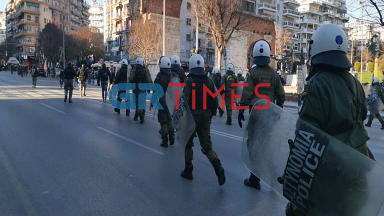 Θεσσαλονίκη: 27 συλλήψεις για τα επεισόδια του Σαββάτου