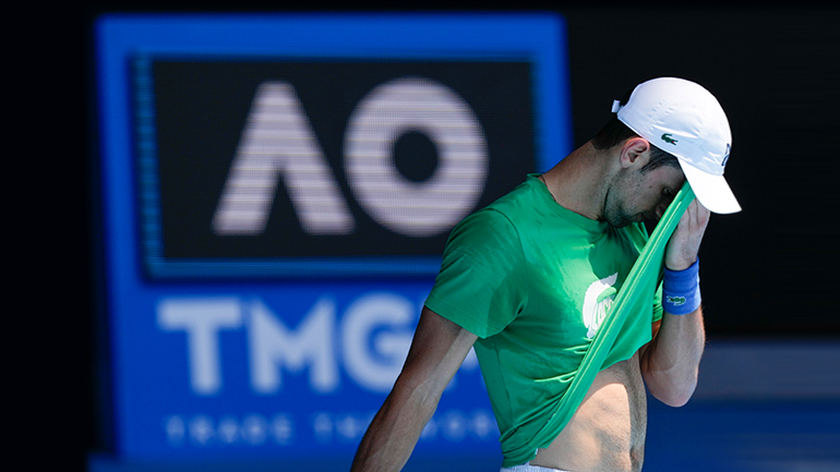 Απερρίφθη η βίζα του Τζόκοβιτς Απερρίφθη η βίζα του Τζόκοβιτς