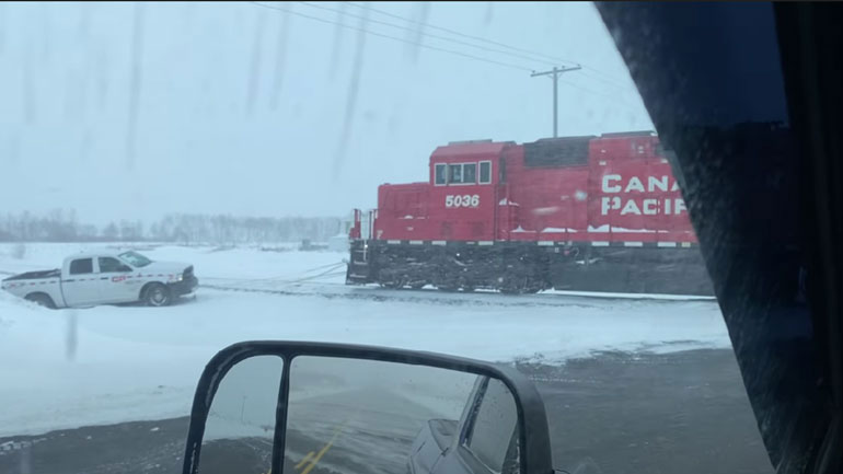 Οδική βοήθεια από τρένο
