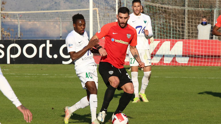 Super League 2: Χωρίς νικητή (0-0) το ντέρμπι Λεβαδειακός-Καλαμάτα