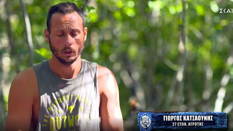 Survivor: Το ξέσπασμα και τα δάκρυα του Γιώργου Κατσαούνη