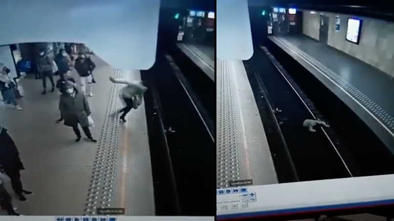 Απόπειρα δολοφονίας σε σταθμό του μετρό