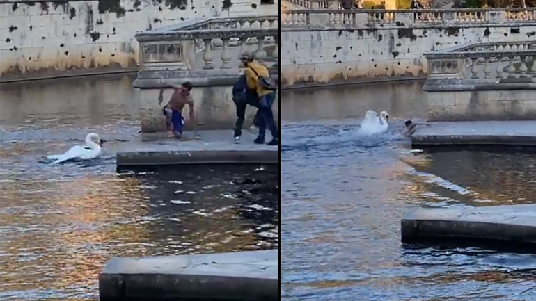 Απαγορεύεται το κολύμπι 