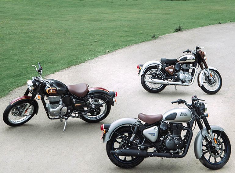 Αξεπέραστο στιλ για τις κλασικές μοτοσικλέτες της Enfield.