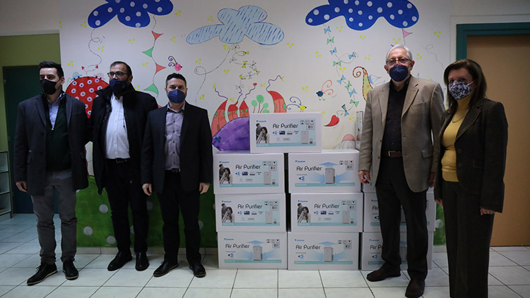 11 παιδικοί σταθμοί στο Μαρούσι αποκτούν άλλον αέρα με την υποστήριξη της Daikin Hellas