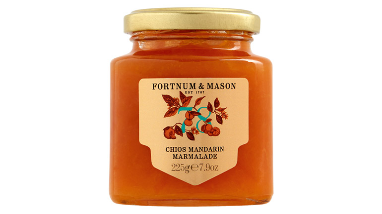 Η μαρμελάδα Χιώτικου Μανταρινιού CITRUS private label του λονδρέζικου Fortnum & Mason