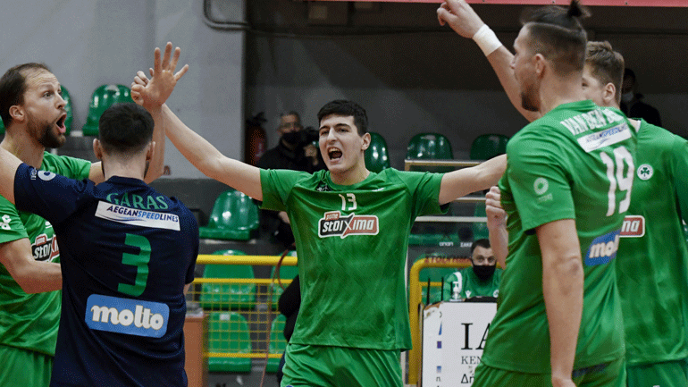 Βόλεϊ: Στους «8» του Challenge Cup ο Παναθηναϊκός, 3-2 την Όροντοκ