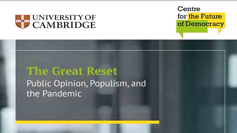 Υγεία και Πολιτική: Η στήριξη των λαϊκιστικών πολιτικών κατέρρευσε στην πανδημία, σύμφωνα με μελέτη του Κέιμπριτζ