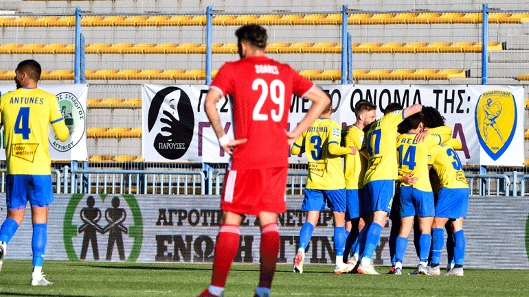 Προβάδισμα πρόκρισης για τον Παναιτωλικό, 2-1 τον Ολυμπιακό