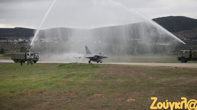 Έφτασαν στην Τανάγρα τα πρώτα έξι Rafale