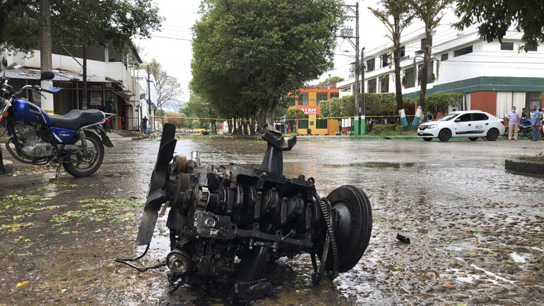 Κολομβία: Ένας νεκρός από έκρηξη παγιδευμένου αυτοκινήτου