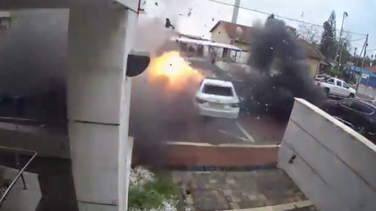 Αυτοκίνητο εκρήγνυται σε χώρο στάθμευσης (Ισραήλ)