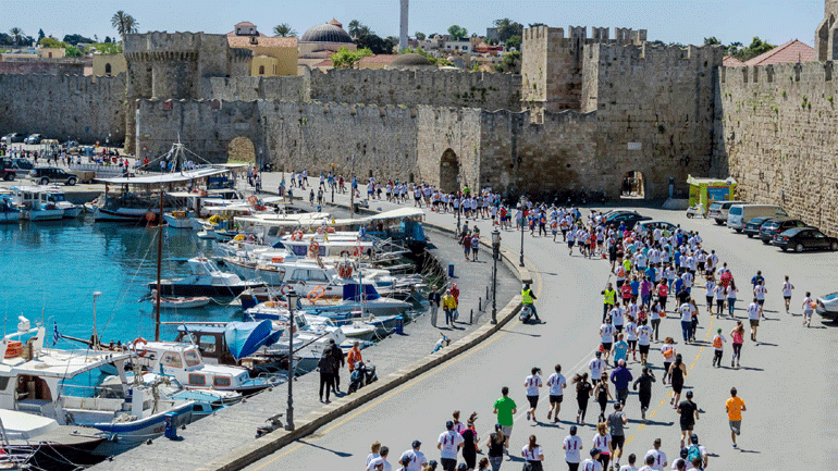 O Διεθνής Μαραθώνιος Ρόδου επιστρέφει στις 10 Απριλίου 2022