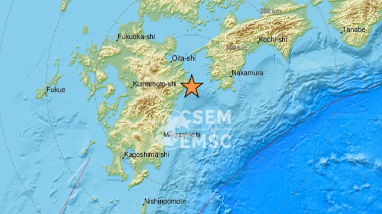 Σεισική δόνηση 6,6 Ρίχτερ στην Ιαπωνία