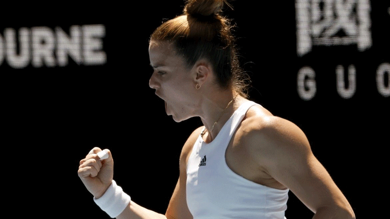 Australian Open: Θριαμβευτική πρόκριση για τη Σάκκαρη απέναντι στην Κουντερμέτοβα