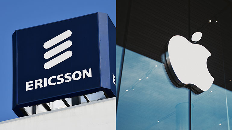 Συνεχίζει να μαίνεται η μάχη ανάμεσα σε Apple και Ericcson