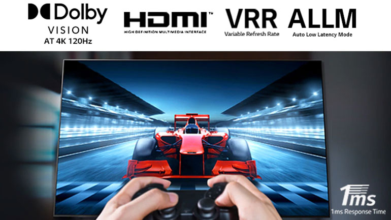 Η ιδανική gaming TV για console gamers λέγεται  LG C1 4K Smart OLED TV