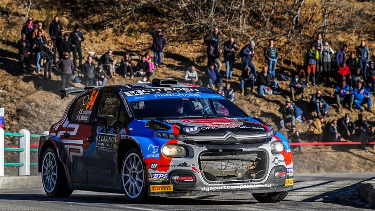 Εκπληκτικός είναι ο Lefebvre με συνοδηγό τον Μalfoy (Citroen C3 Rally2) 