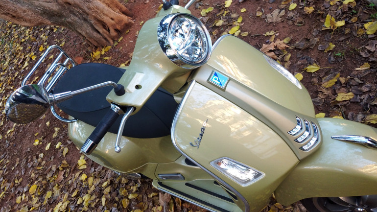 Με την GTS 300 75th η Vespa γιόρτασε τα 75 χρόνιας από την ίδρυσή της.