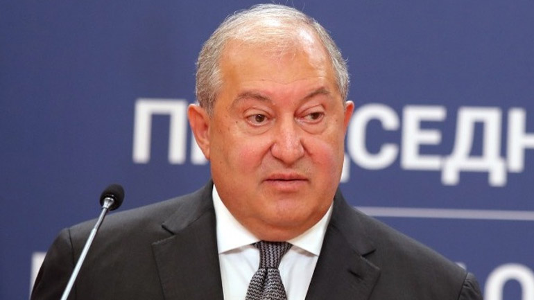 Αρμενία: Παραιτήθηκε ο πρόεδρος Αρμέν Σαρκισιάν