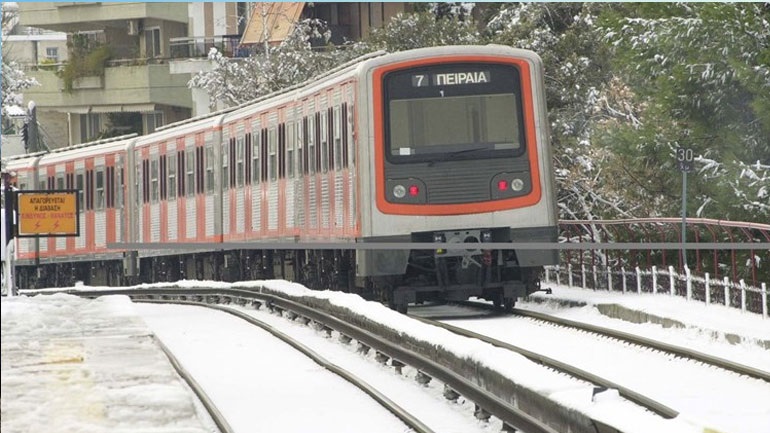 Προβλήματα στα δρομολόγια του ΗΣΑΠ από την κακοκαιρία