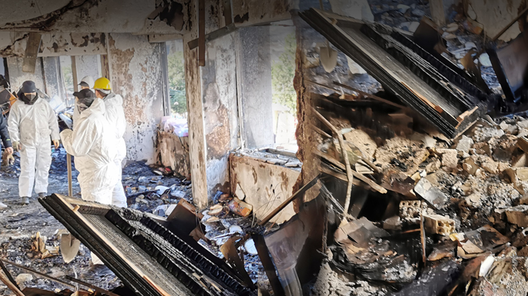 Καταστράφηκε το δικηγορικό γραφείο της Έλενας Τζούλη από την έκρηξη