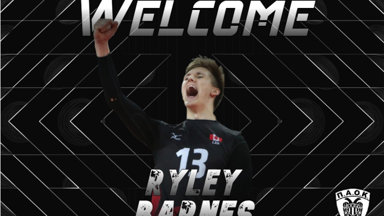 Βόλεϊ: Επίσημα στον ΠΑΟΚ ο Ράιλι Μπαρνς